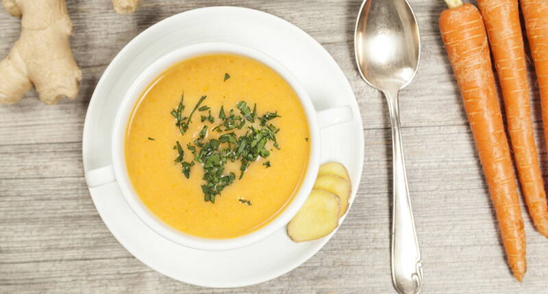 Una zuppa meravigliosamente saziante e salutare.
